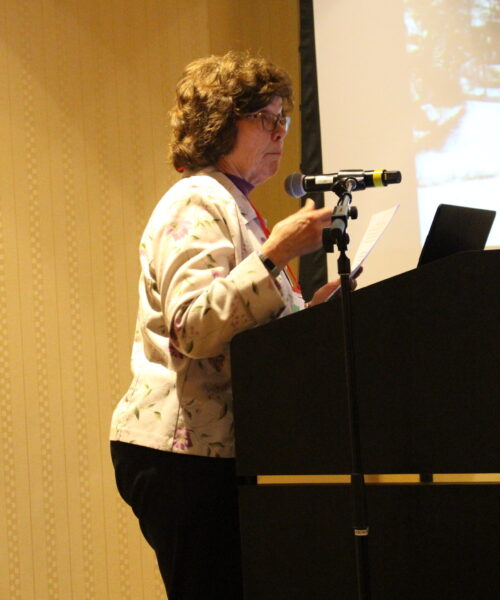 Judy Tenzer presenting her Bess Bardens Seminar "Collecting German Nutcrackers and Smokers"